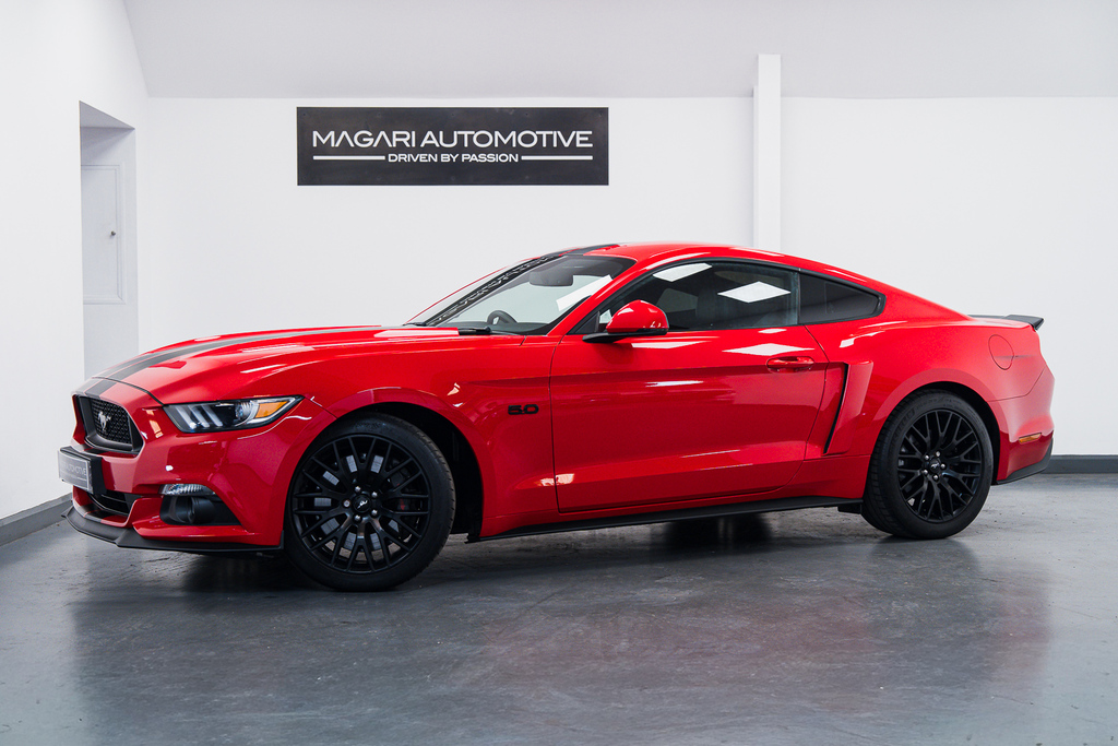 Ford Mustang Petrol Red #4