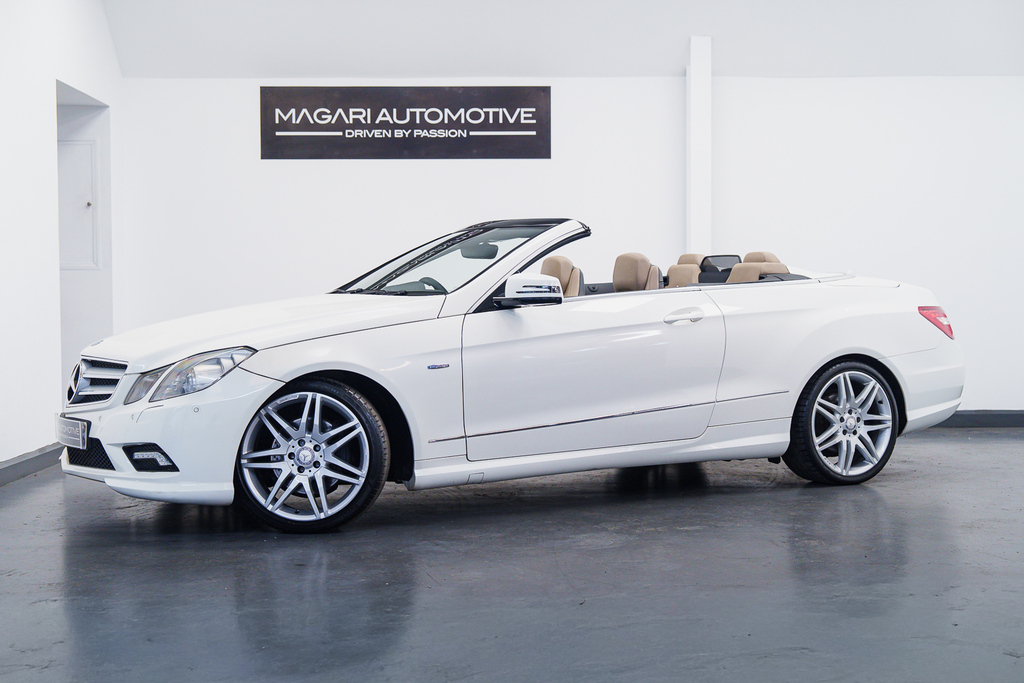 Mercedes-Benz E Class Diesel White #4