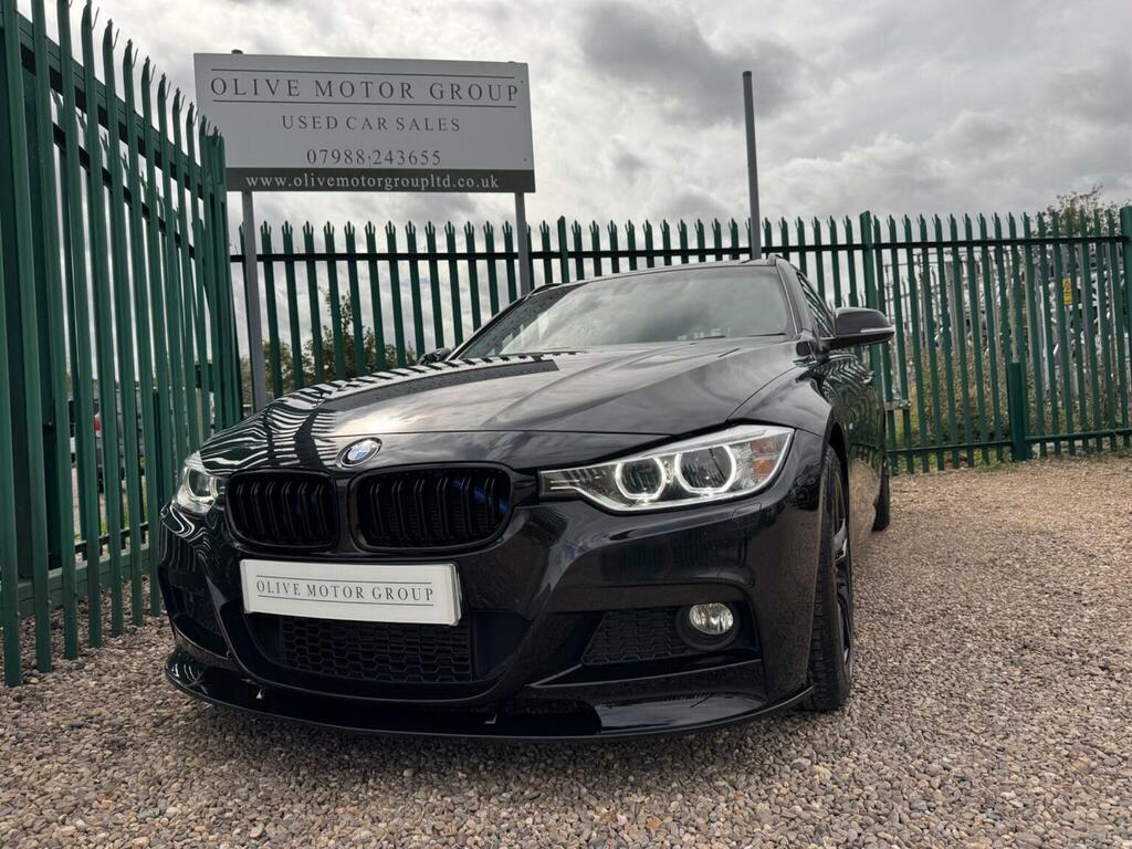 BMW 3 Series 2.0 320D M Sport Touring Euro 5 Ss Black #2