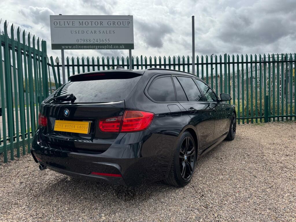 BMW 3 Series 2.0 320D M Sport Touring Euro 5 Ss Black #5