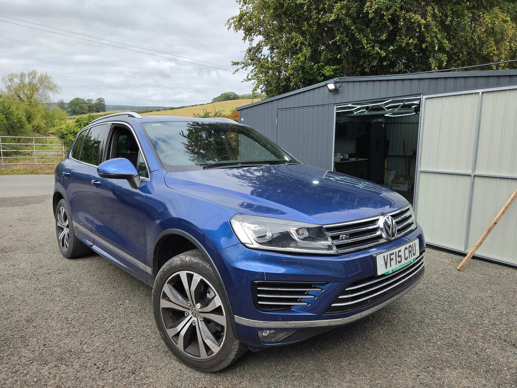 Volkswagen Touareg 3.0 Tdi V6 Bluemotion Tech R-line Suv T Blue