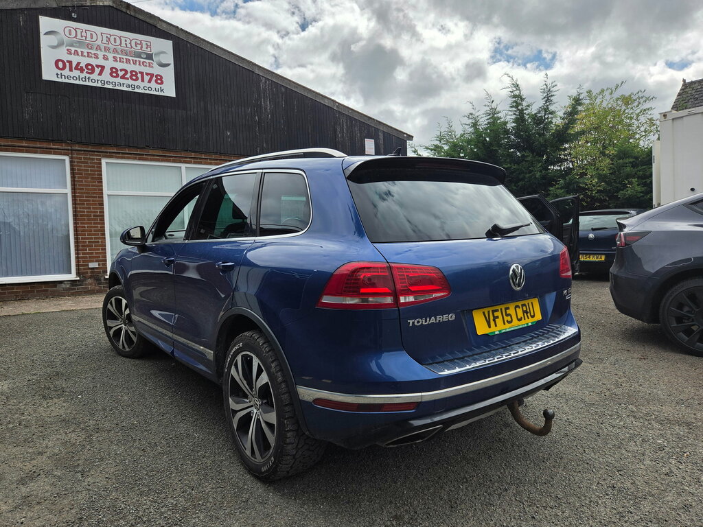 Volkswagen Touareg 3.0 Tdi V6 Bluemotion Tech R-line Suv T Blue #3