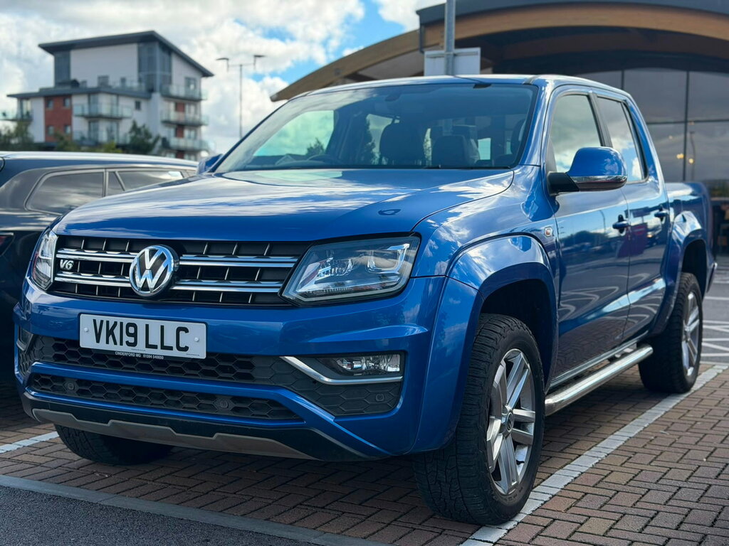 Volkswagen Amarok 3.0 Tdi V6 Bluemotion Tech Highline Pickup Double Blue