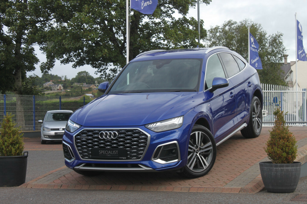 Audi Q5 Sportback S Line 40 Tdi Mhev Quattro Blue #3