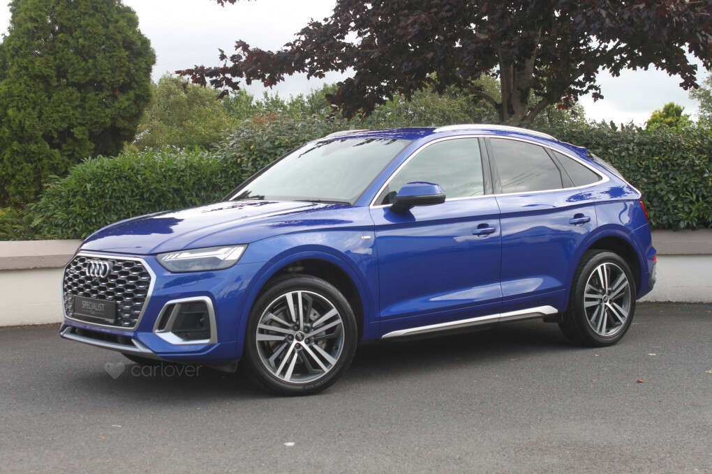 Audi Q5 Sportback S Line 40 Tdi Mhev Quattro Blue