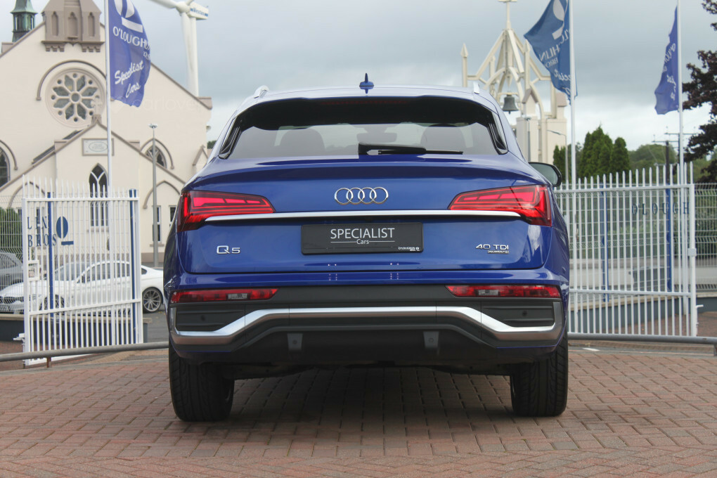 Audi Q5 Sportback S Line 40 Tdi Mhev Quattro Blue #5