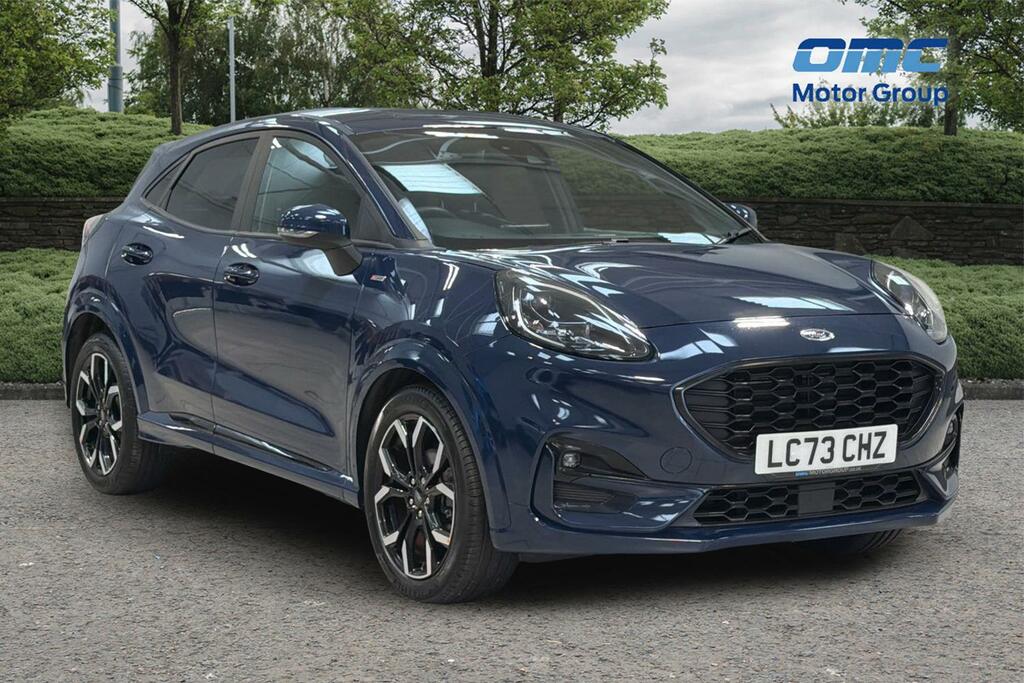Ford Puma 1.0 Ecoboost Hybrid Mhev St-line X Blue