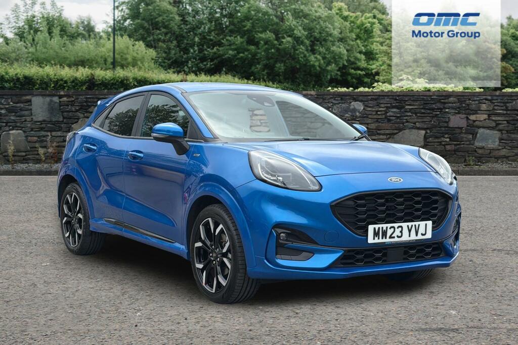 Ford Puma 1.0 Ecoboost Hybrid Mhev St-line X Blue