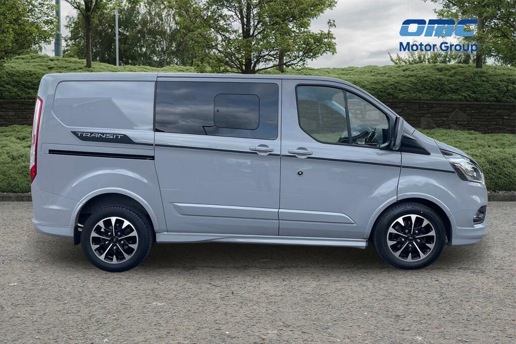 Ford Transit Custom 2.0 Ecoblue 170Ps Low Roof Dcab Sport Van Grey #6