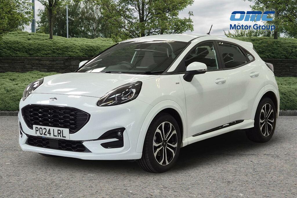 Ford Puma 1.0 Ecoboost Hybrid Mhev St-line White #2