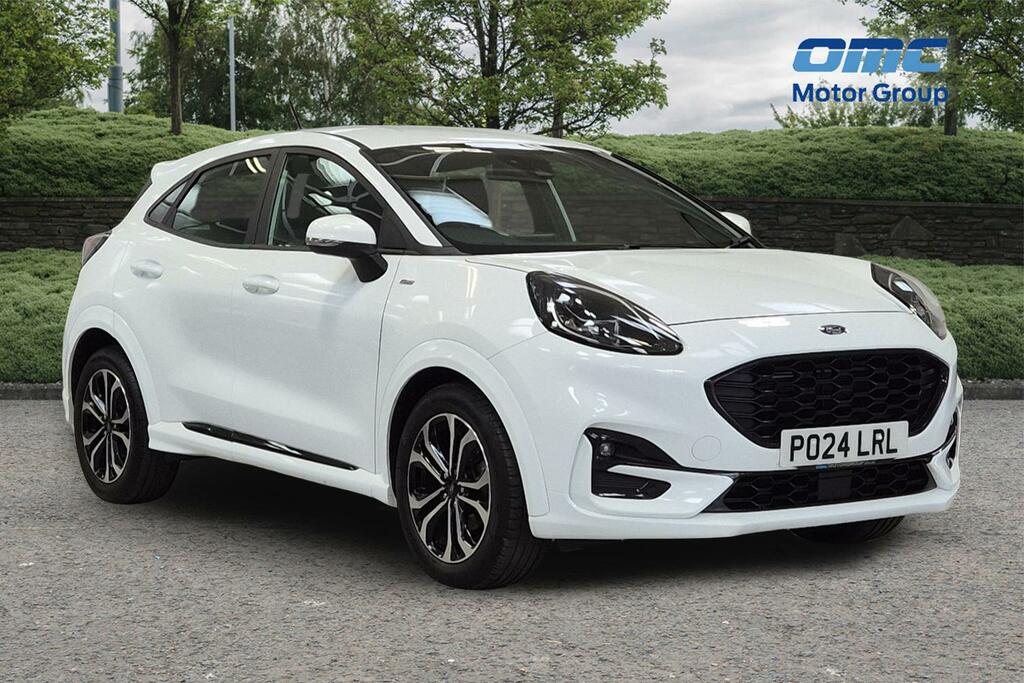 Ford Puma 1.0 Ecoboost Hybrid Mhev St-line White