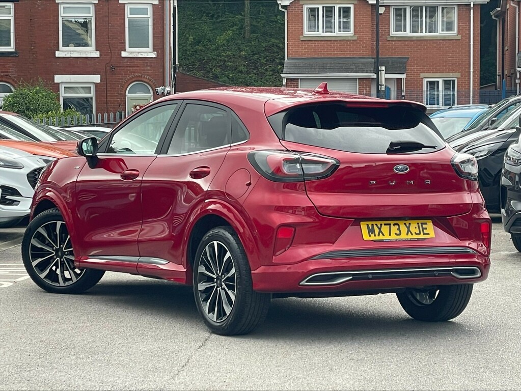 Ford Puma 1.0 Ecoboost Hybrid Mhev St-line Vignale Red #3