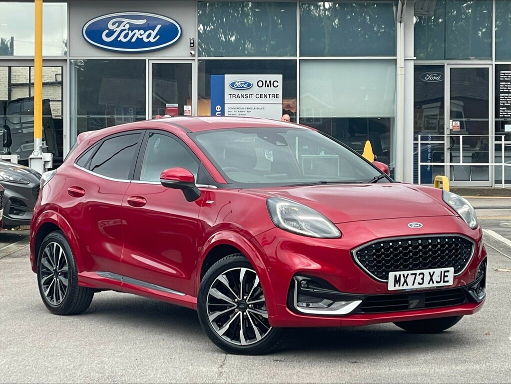 Ford Puma 1.0 Ecoboost Hybrid Mhev St-line Vignale Red