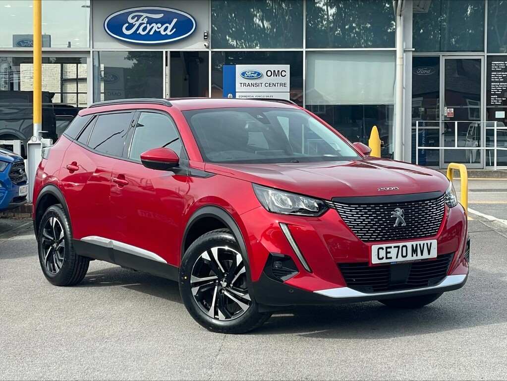 Peugeot 2008 1.2 Puretech 130 Allure Premium Eat8 Red #2