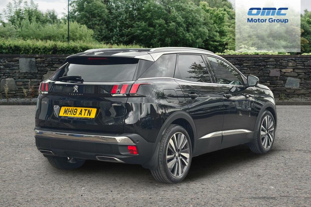 Peugeot 3008 1.6 Thp Gt Line Premium Eat6 Black #4