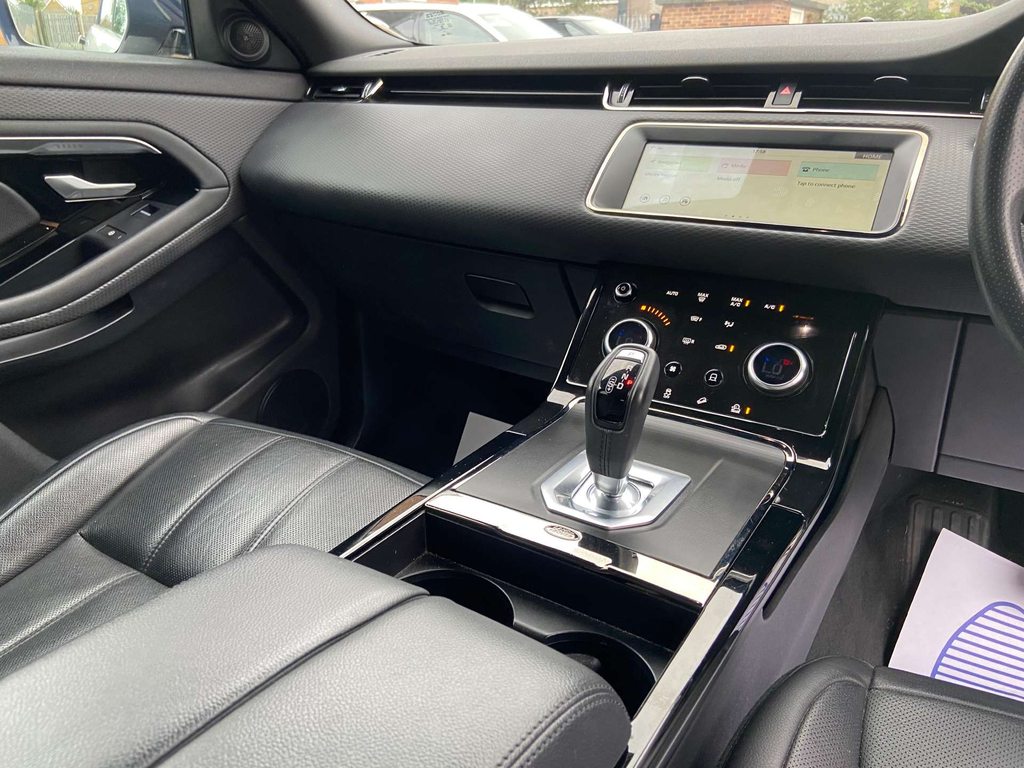 Land Rover Range Rover Evoque 2.0 148 Bhpebony Leather Seats Black #47