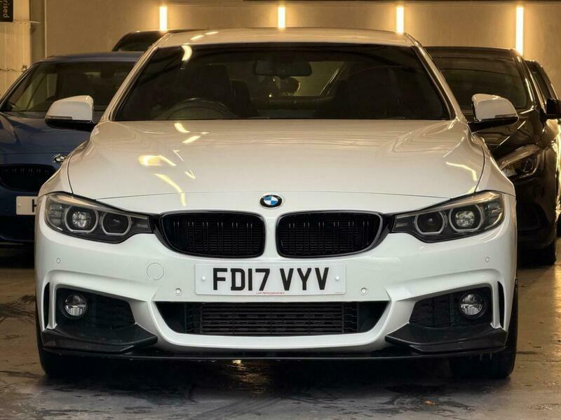 BMW 4 Series 3.0 430D M Sport White #4