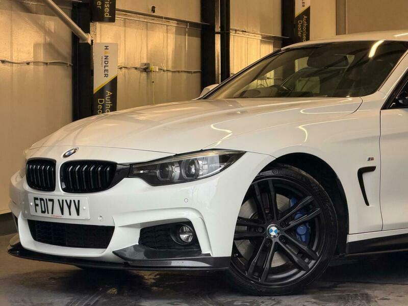 BMW 4 Series 3.0 430D M Sport White #6