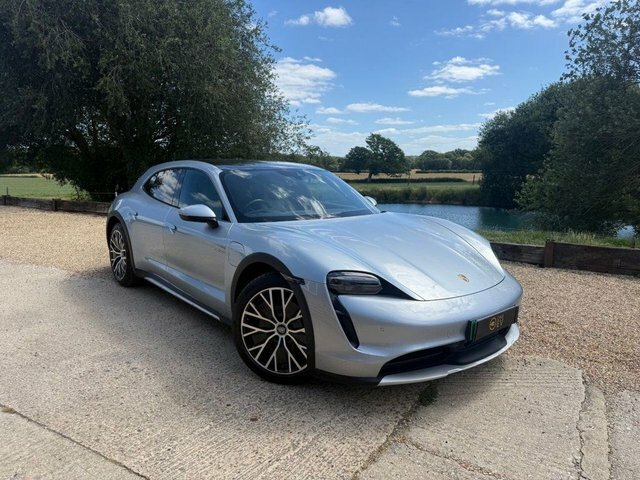 Porsche Taycan Performance Plus 93.4Kwh 4 Cross Turismo Elect Silver #2