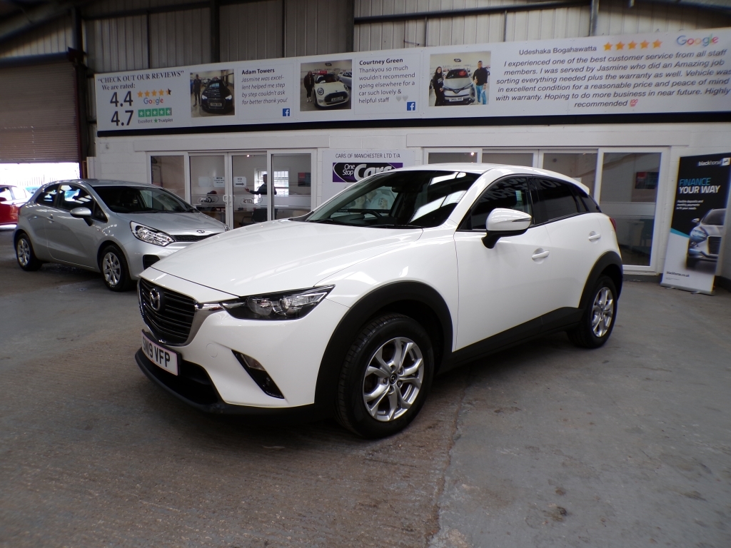 Mazda CX-3 2.0 Se-l Nav Plus White #3