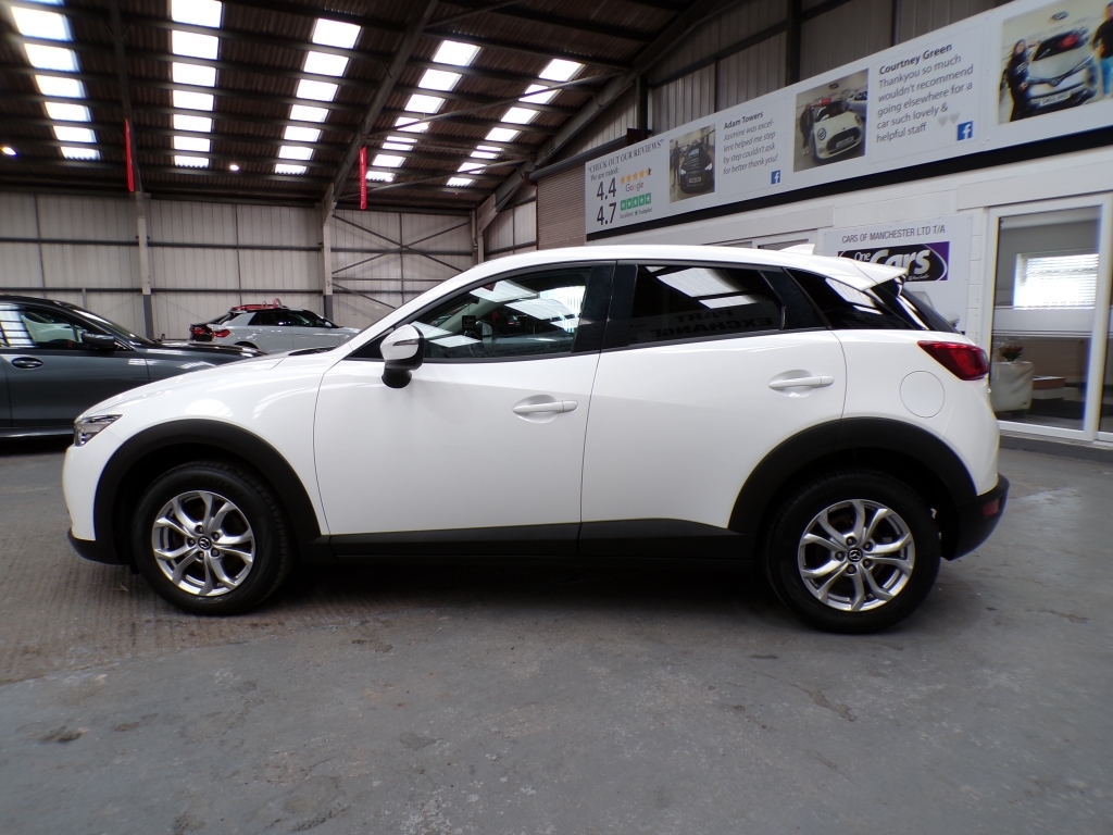 Mazda CX-3 2.0 Se-l Nav Plus White #4