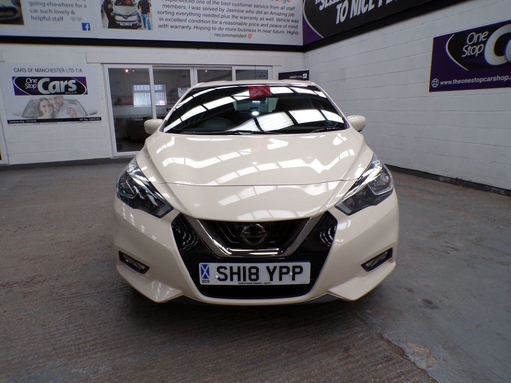 Nissan Micra 1.0 Acenta White #2