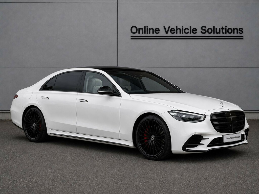Mercedes-Benz S Class Saloon 3.0 S500lh Mhev Amg Line 2021 White
