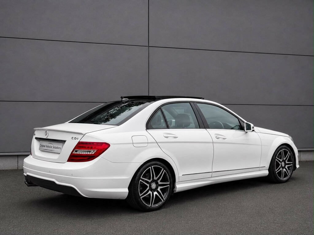 Mercedes-Benz C Class 2.1 C220 Cdi Amg Sport Plus White #3