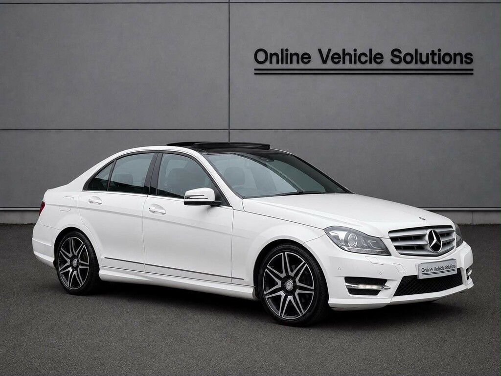 Mercedes-Benz C Class 2.1 C220 Cdi Amg Sport Plus White