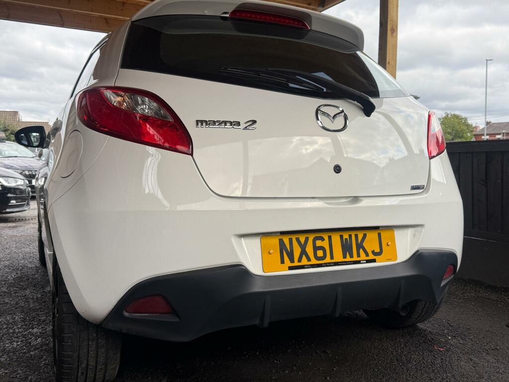 Mazda 2 Black White #3