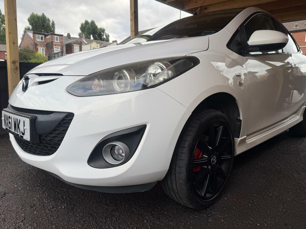 Mazda 2 Black White #5