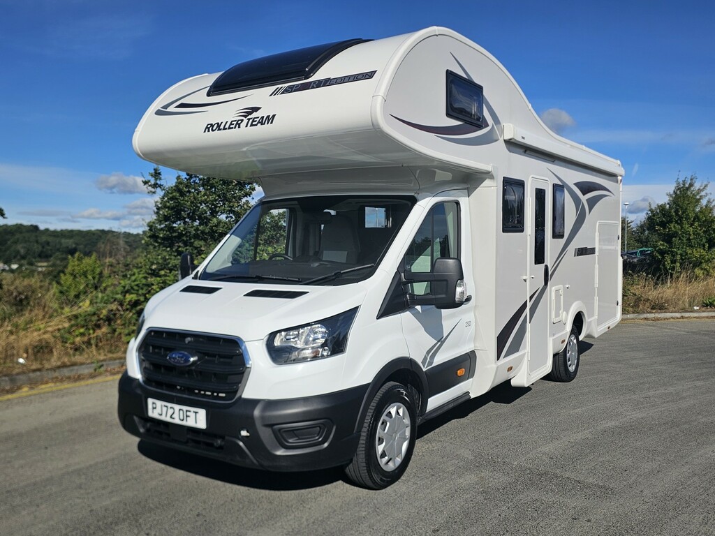Ford Transit Custom Rollerteam Sport Edition White
