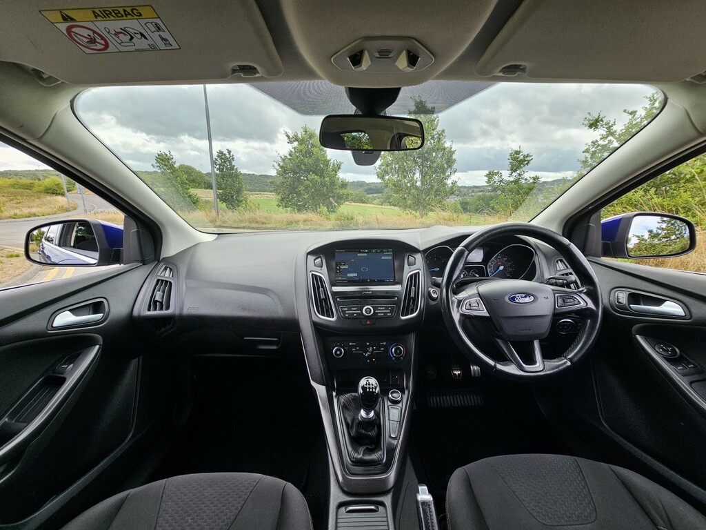 Ford Focus 1.5 Tdci Zetec S Blue #4
