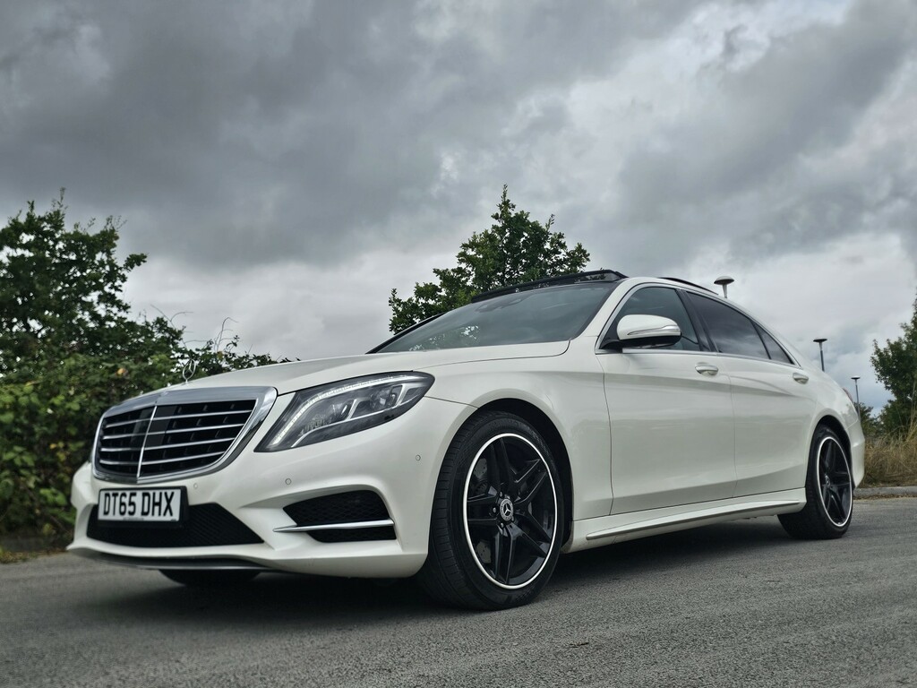 Mercedes-Benz S Class 3.0 S350ld V6 Amg Line White #6