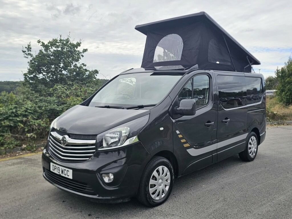 Vauxhall Vivaro 1.6 Cdti Sportive Pop Top Campervan Black