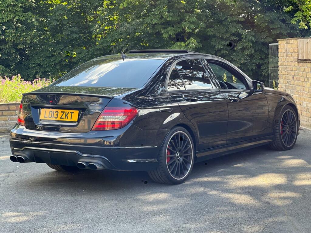 Mercedes-Benz C Class Saloon 6.3 C63 V8 Amg 2013 Black #3