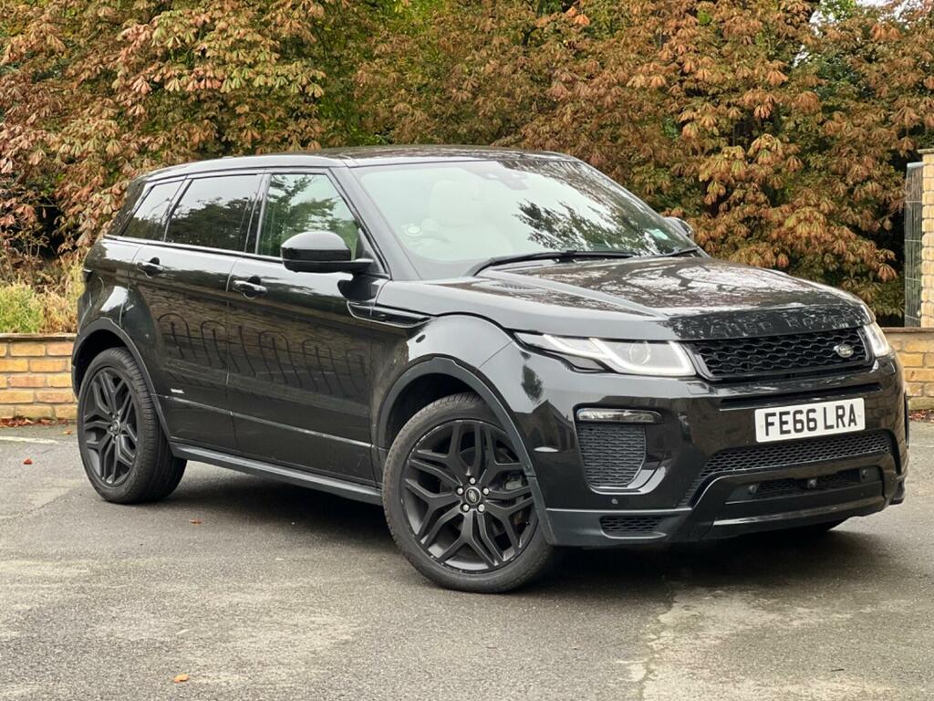 Land Rover Range Rover Evoque Suv 2.0 Td4 Hse Dynamic 2016 FE66LRA Black #2