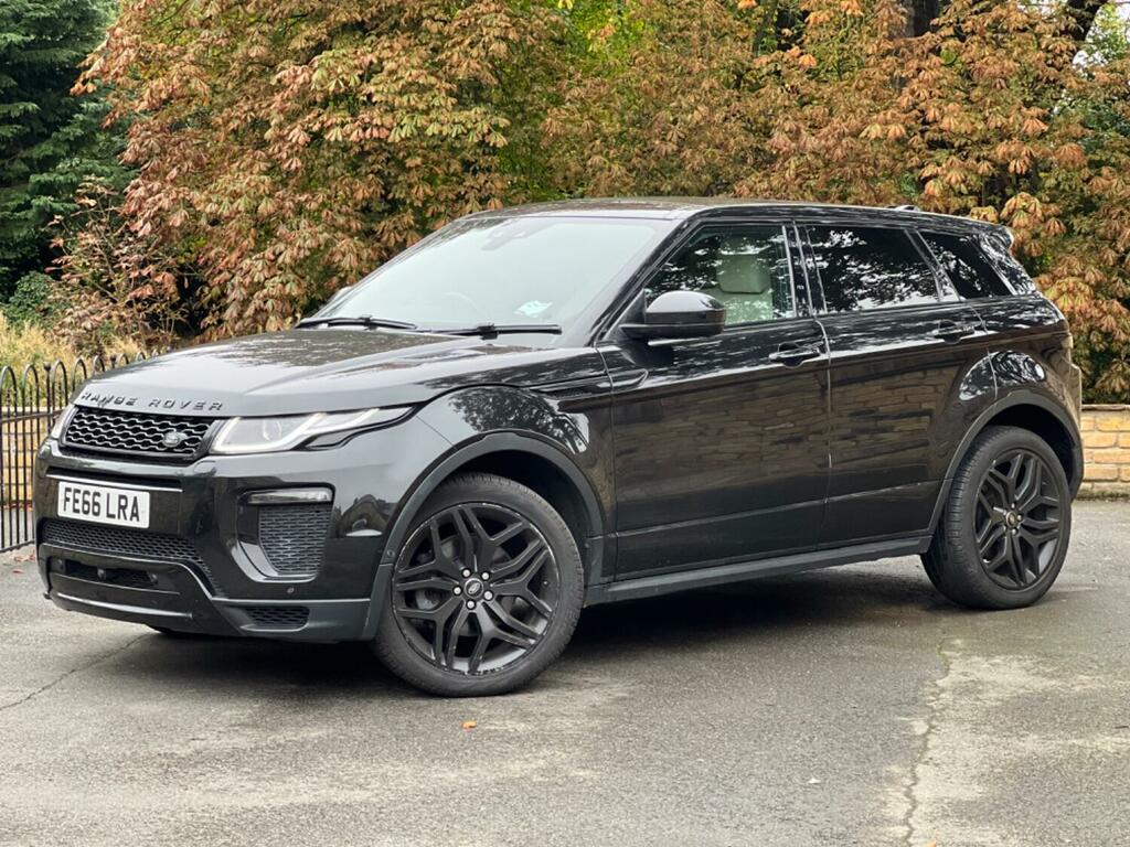 Land Rover Range Rover Evoque Suv 2.0 Td4 Hse Dynamic 2016 FE66LRA Black #6