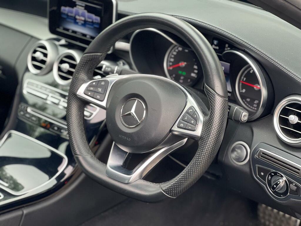 Mercedes-Benz C Class Saloon 2.1 C250d Amg Line 2015 Silver #3