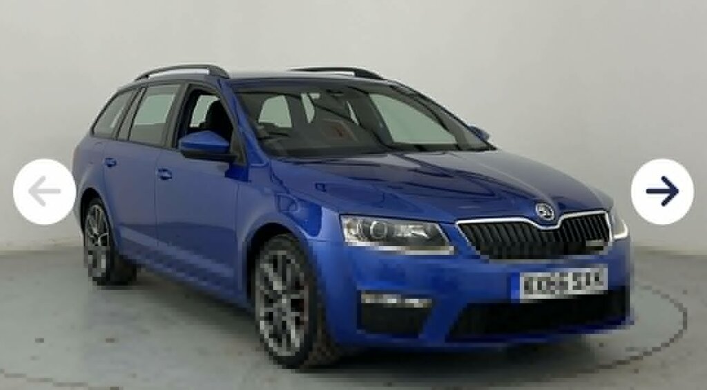 Skoda Octavia Estate 2.0 Tfsi Vrs 2016 Blue