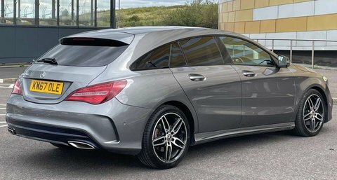 Mercedes-Benz CLA Class Amg Line White #23