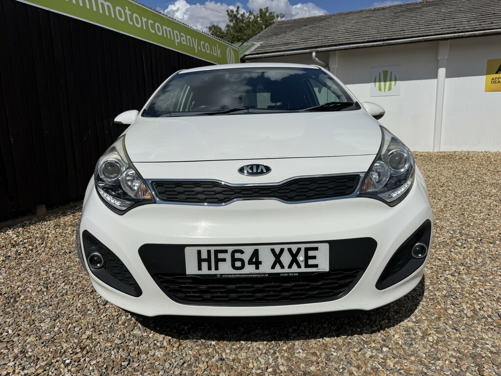 Kia RIO Hatchback 1.4 3 2014 White #2