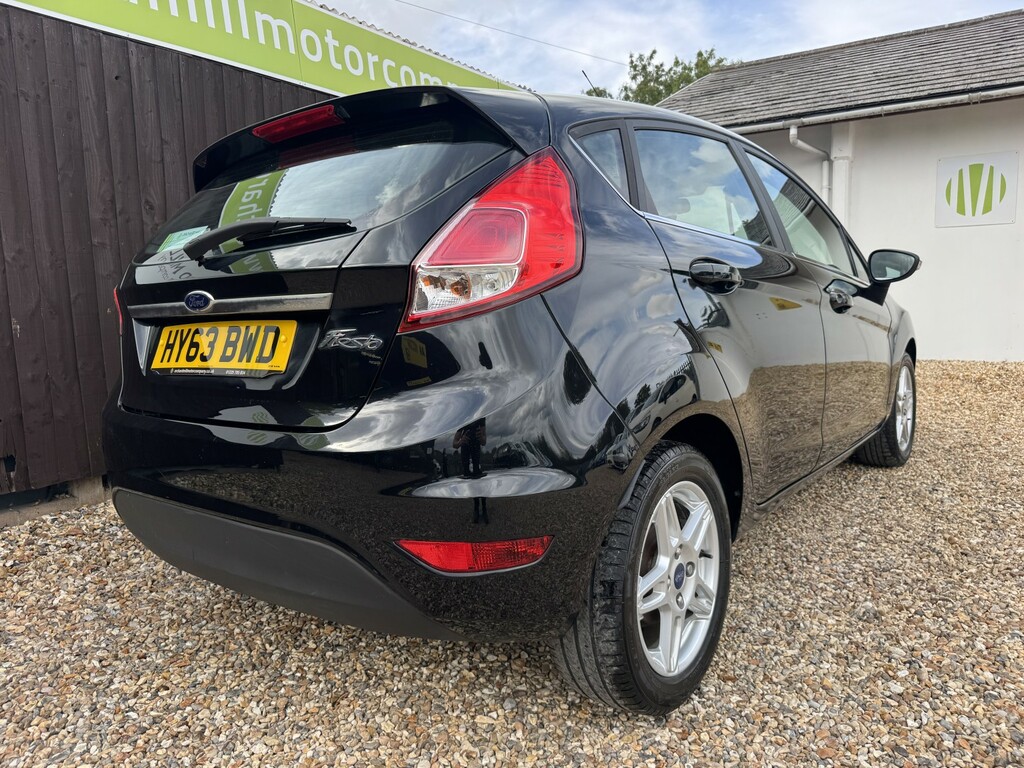 Ford Fiesta Hatchback 1.3 Zetec 2013 HY63BWD Black #6