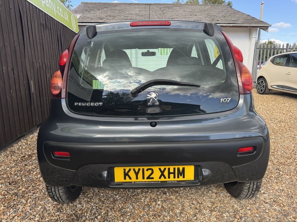 Peugeot 107 Hatchback 1.0 12V Active 2012 Grey #5