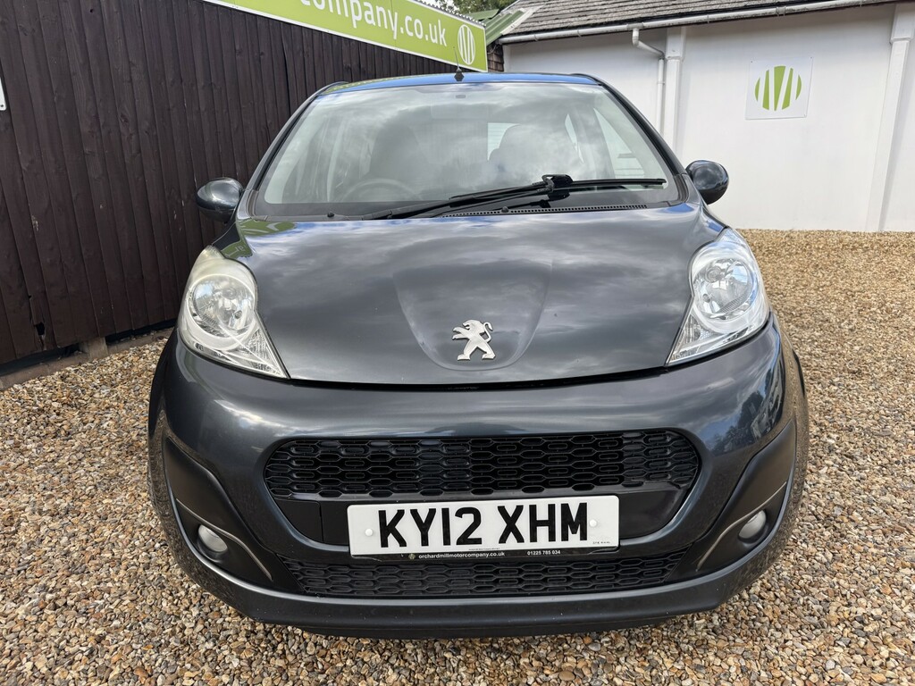 Peugeot 107 Hatchback 1.0 12V Active 2012 Grey #2