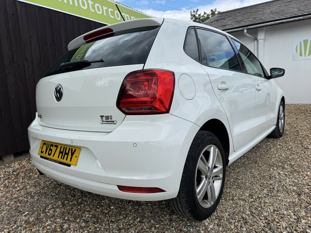 Volkswagen Polo 1.2 Tsi Match Edition White #6