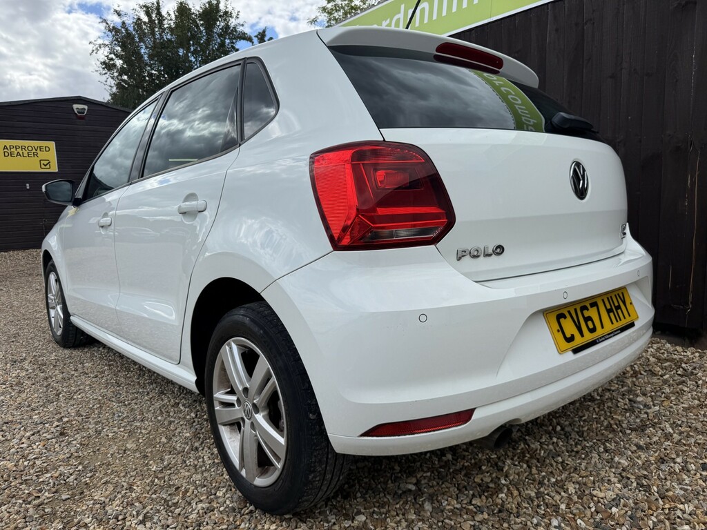 Volkswagen Polo 1.2 Tsi Match Edition White #4