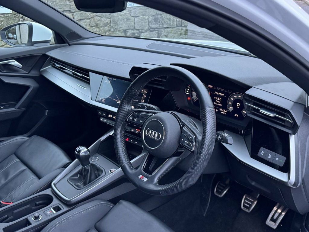 Audi A3 1L S Line White #6