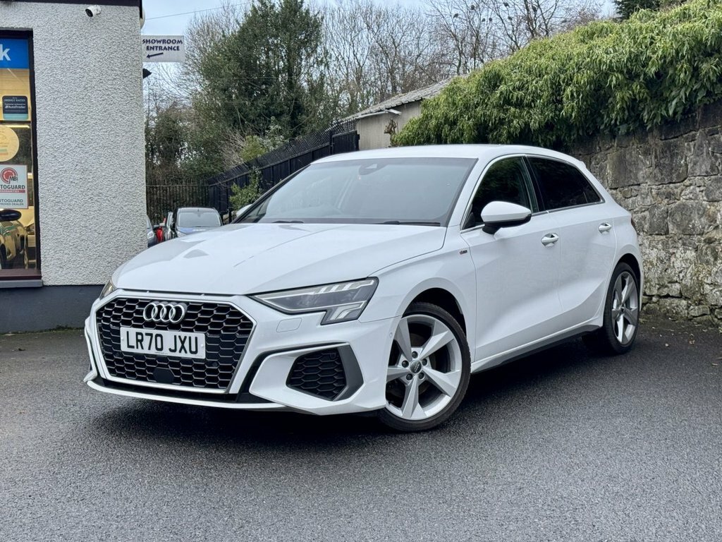 Audi A3 1L S Line White #3