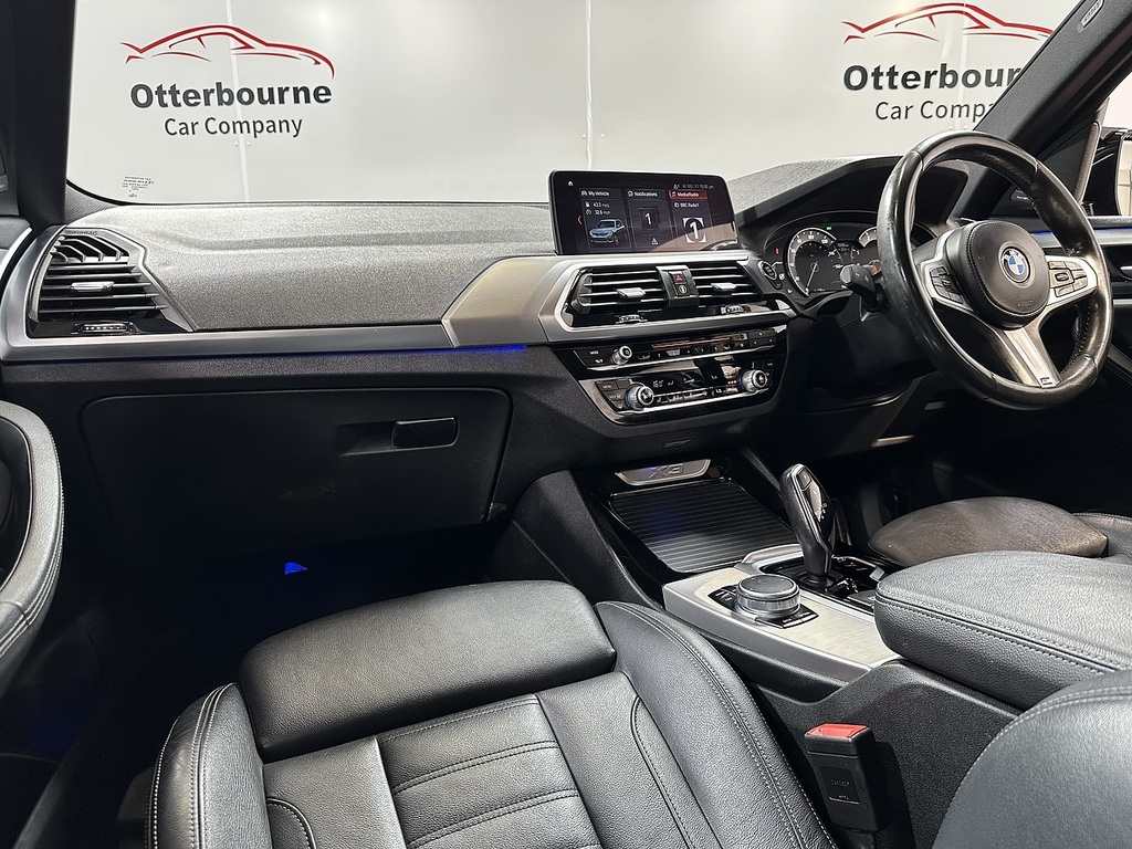BMW X3 20D M Sport Blue #2